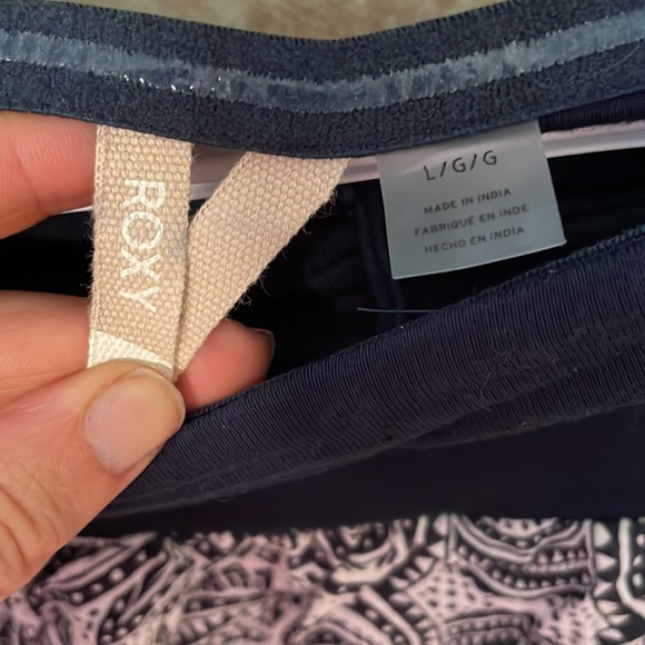 Roxy Strapless Shirt Size L - Picture 2 of 5